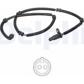 Sensor, revoluciones de la rueda DELPHI - SS20575