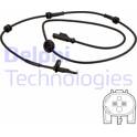 Sensor, wheel speed DELPHI - SS20778