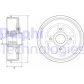 Tambour de frein DELPHI - BFR595