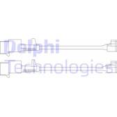 Warnkontakt, Bremsbelagverschleiß DELPHI - LZ0227