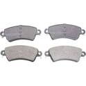 Front brake pad set DENCKERMANN - B110128