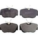 Front brake pad set DENCKERMANN - B110435