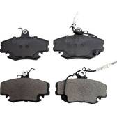 Front brake pad set DENCKERMANN - B110631
