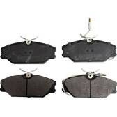 Front brake pad set DENCKERMANN - B110645