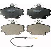 Front brake pad set DENCKERMANN - B110905