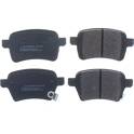 Rear brake pad set DENCKERMANN - B111297