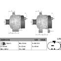 Alternador (nove) DENSO - DAN1316