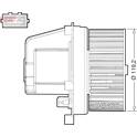 Cabin suction fan DENSO - DEA33003