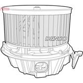 Cabin suction fan DENSO - DEA37001