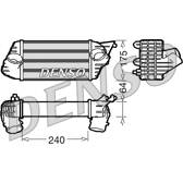 Charge Air Cooler DENSO - DIT09120