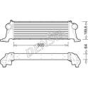 Charge Air Cooler DENSO - DIT12004