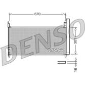 Condensador, aire acondicionado DENSO - DCN50037