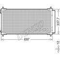 Condensador, aire acondicionado DENSO - DCN50120