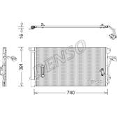Condenseur climatisation DENSO - DCN02027
