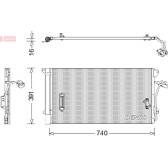 Condenseur climatisation DENSO - DCN02027