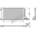 Condenseur climatisation DENSO - DCN02034