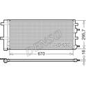 Condenseur climatisation DENSO - DCN10053