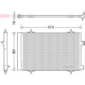 Condenseur climatisation DENSO - DCN21019