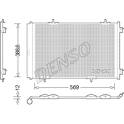 Condenseur climatisation DENSO - DCN21030