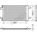 Condenseur climatisation DENSO - DCN21032
