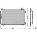 Condenseur climatisation DENSO - DCN21034
