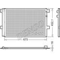 Condenseur climatisation DENSO - DCN32065