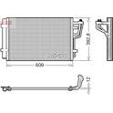 Condenseur climatisation DENSO - DCN41013