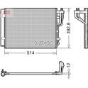 Condenseur climatisation DENSO - DCN41014