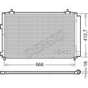 Condenseur climatisation DENSO - DCN50059