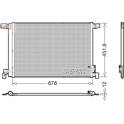 Condensor, airconditioning DENSO - DCN02008