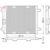 Condensor, airconditioning DENSO - DCN02028