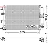 Condensor, airconditioning DENSO - DCN10046