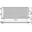 Condensor, airconditioning DENSO - DCN10053