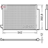Condensor, airconditioning DENSO - DCN37004
