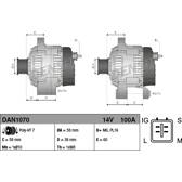 Dynamo / Alternator (negen) DENSO - DAN1070