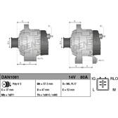 Dynamo / Alternator (negen) DENSO - DAN1081