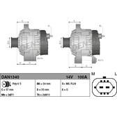 Dynamo / Alternator (negen) DENSO - DAN1340