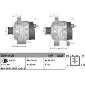 Dynamo / Alternator (negen) DENSO - DAN1408