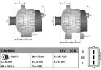 Dynamo / Alternator (negen)