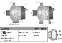Dynamo / Alternator (negen)