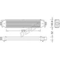 Intercooler DENSO - DIT01008