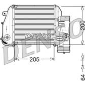 Intercooler DENSO - DIT02024