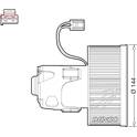 Interieurventilator DENSO - DEA05008