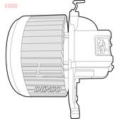 Interieurventilator DENSO - DEA07019
