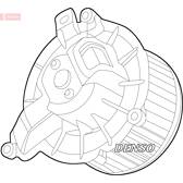 Interieurventilator DENSO - DEA12003