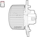 Interieurventilator DENSO - DEA12004