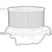 Interieurventilator DENSO - DEA32002