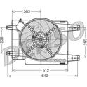 Koelventilator DENSO - DER01011