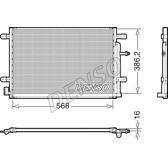 Kondensator, Klimaanlage DENSO - DCN02038