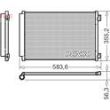 Kondensator, Klimaanlage DENSO - DCN09146